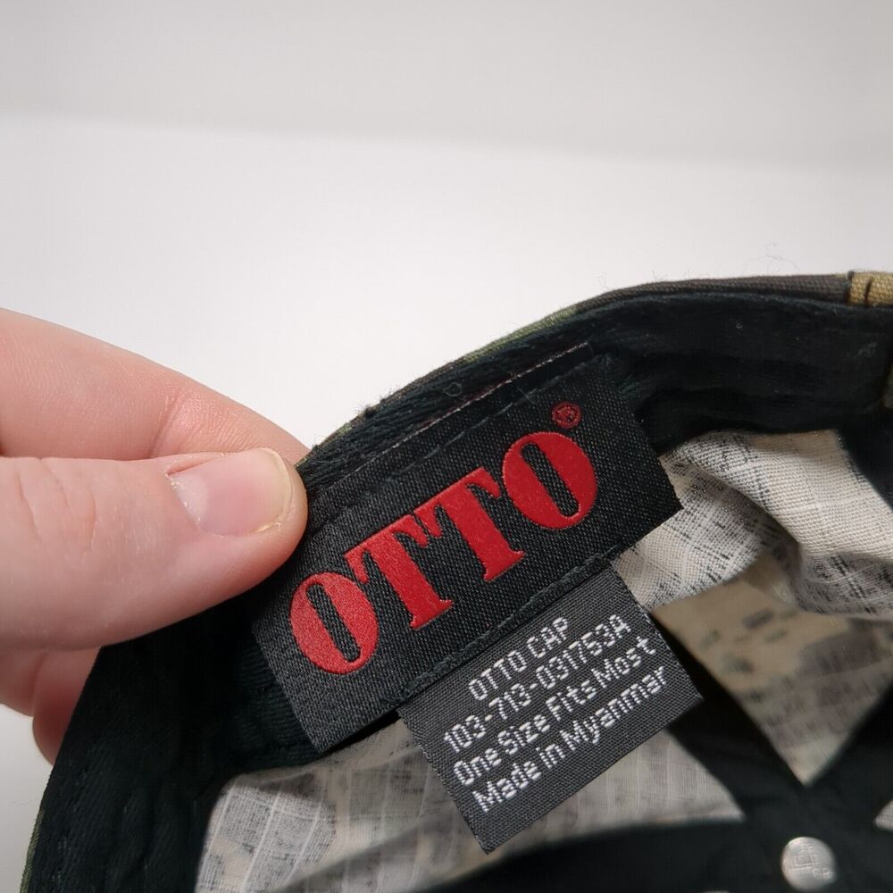 Arff Global Services Strapback Hat Camouflage Os … - image 8